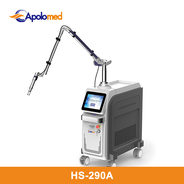 جهاز ليزر Q-Switched ND YAG جهاز إزالة الوشم بالليزر